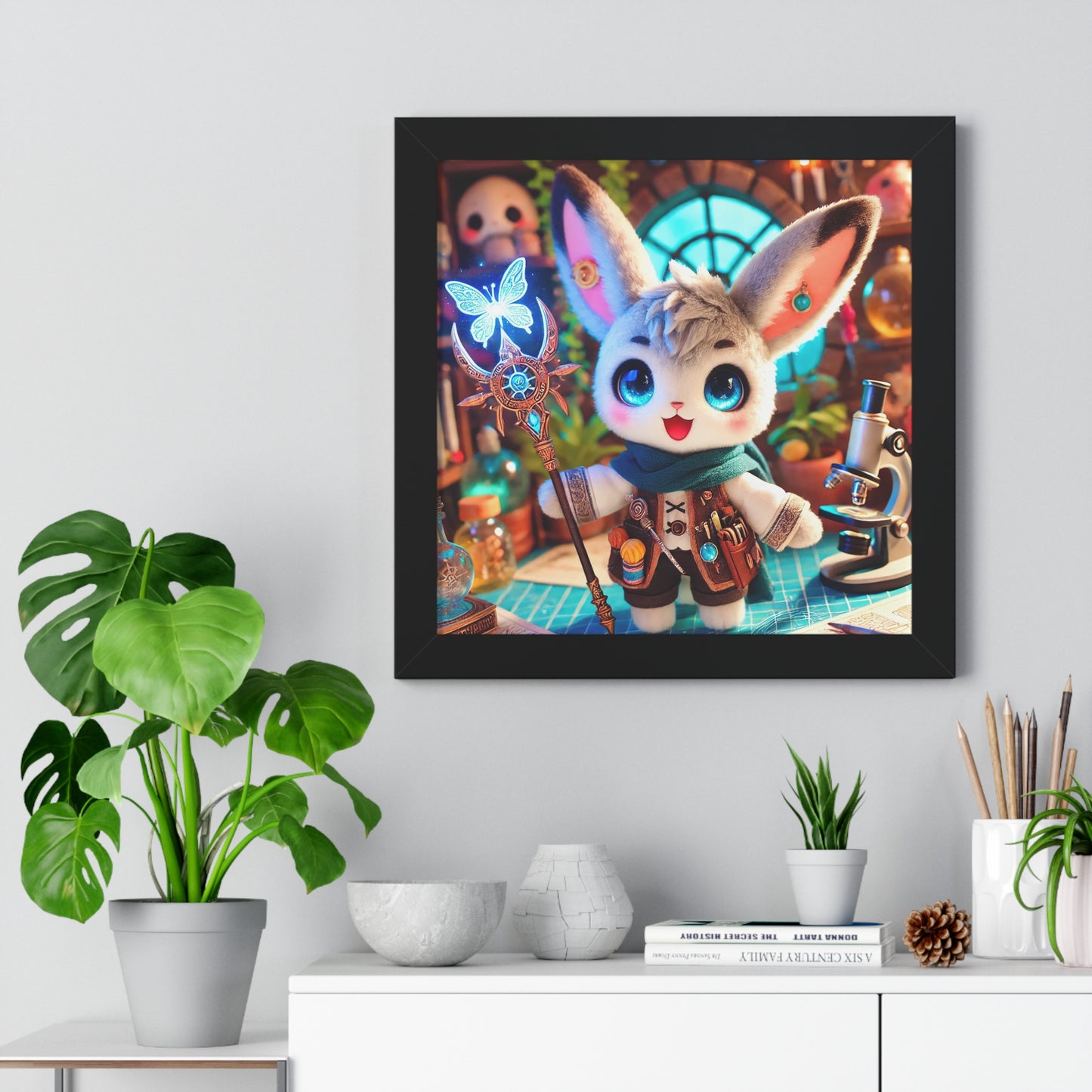 Framed Vertical Poster Mason the Creator Fairyland Guardian