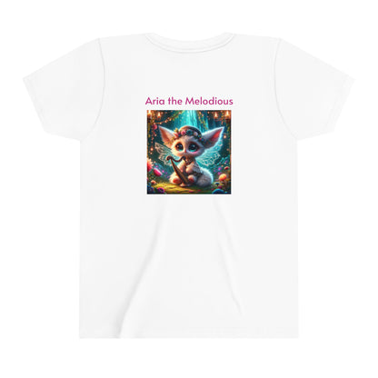 Youth Short Sleeve Tee Aria the Melodious, Soft and Magical