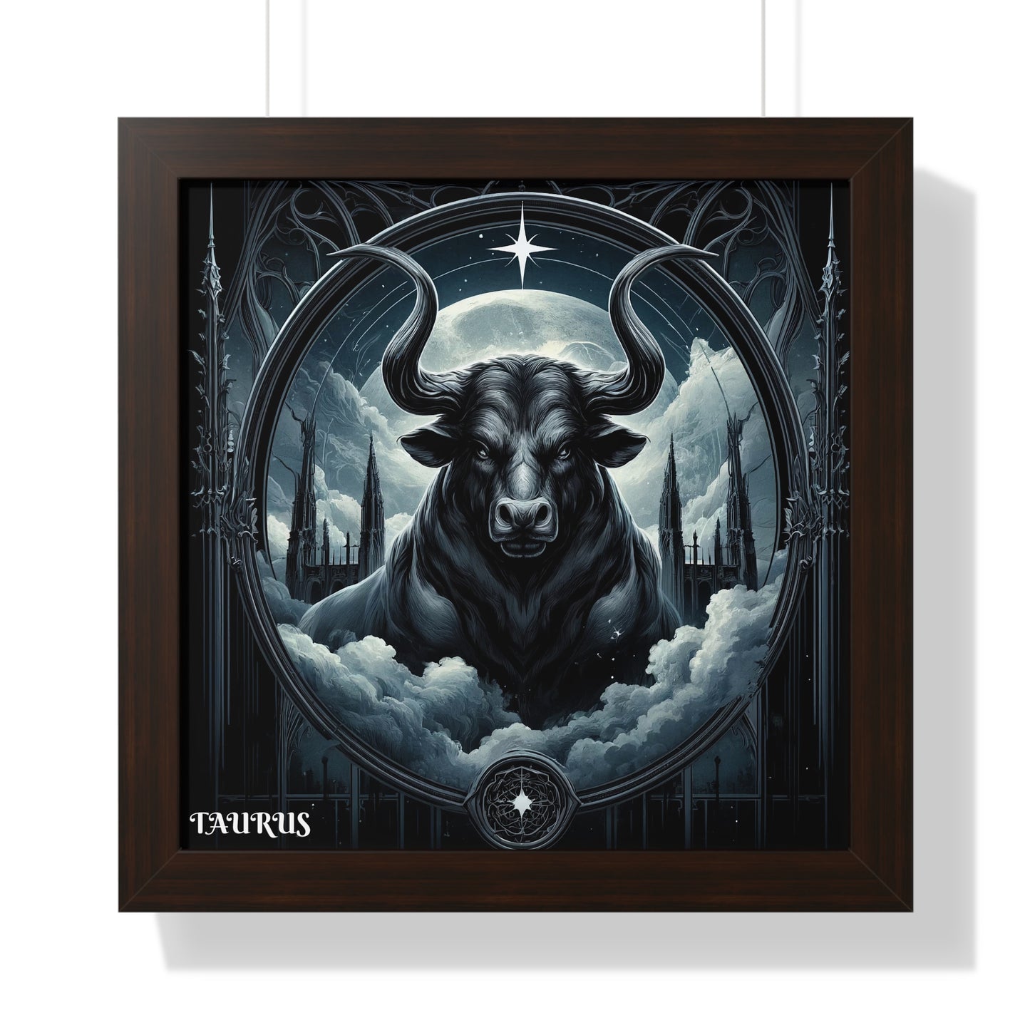 TAURUS Framed Vertical Poster