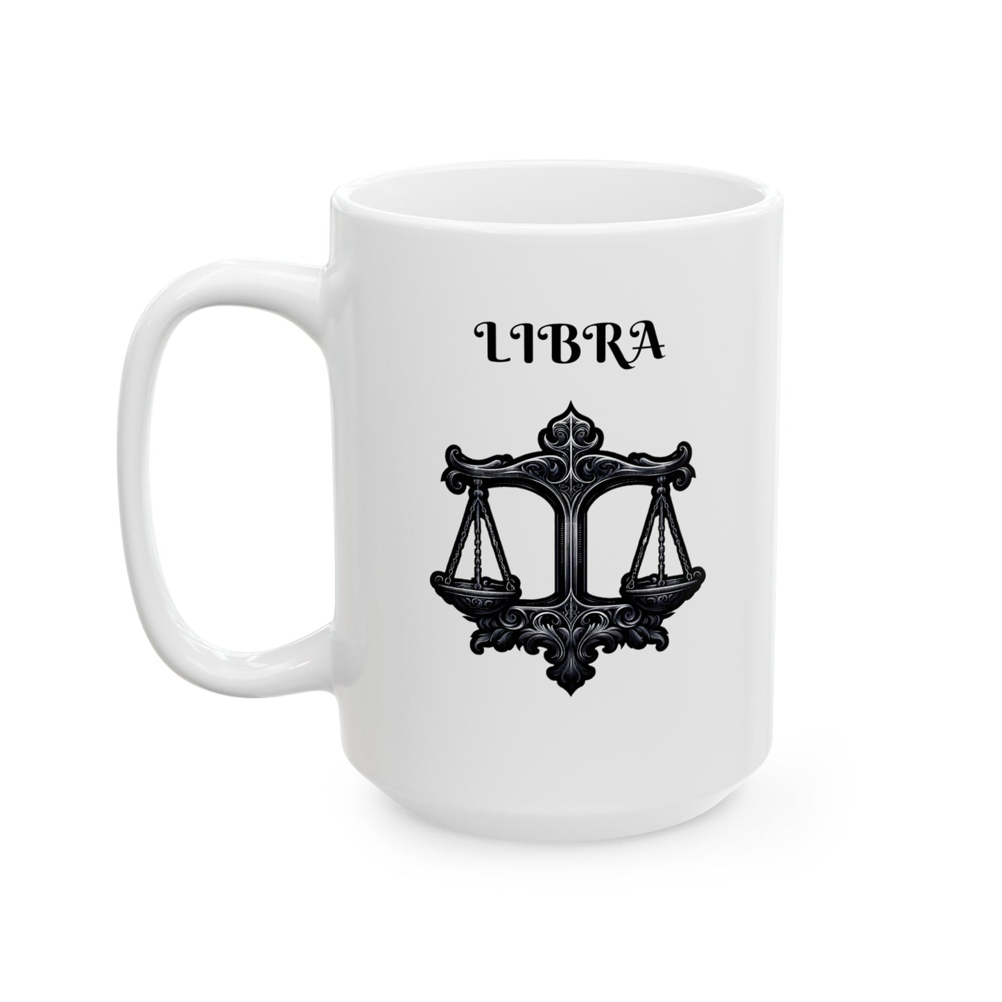 Libra Ceramic Mug, (11oz, 15oz)