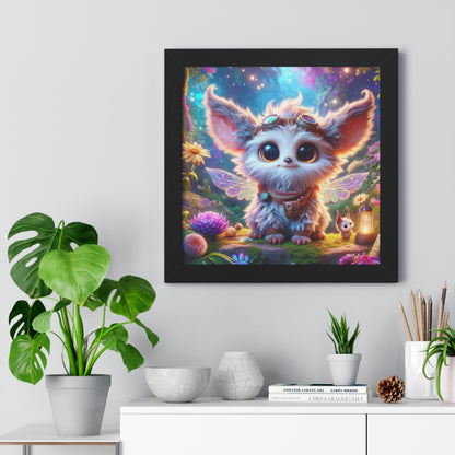 Framed Vertical Poster Pip the Pathfinder Fairyland Guardian