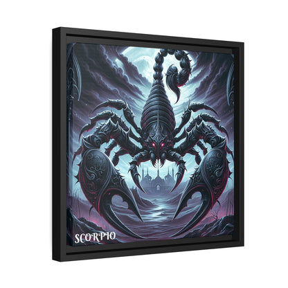 SCORPIO Matte Canvas, Black Frame