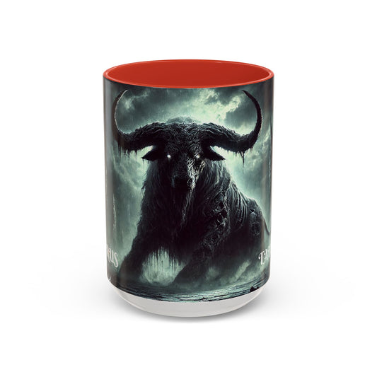 Accent Coffee Mug (11, 15oz) Halloween Taurus