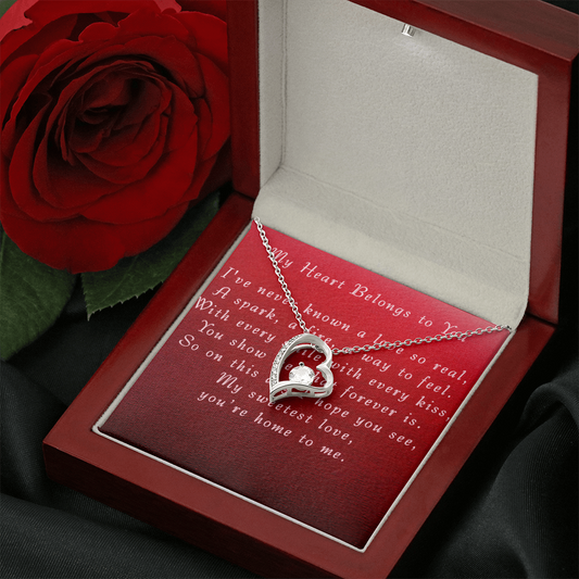 Valentine's Day Forever Love Necklace from Boyfriend to Girlfriend