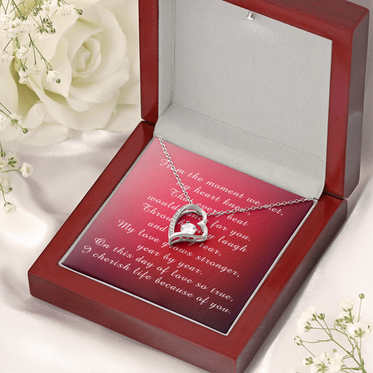 Forever Love Necklace Valentine's Day from Husband to Wife