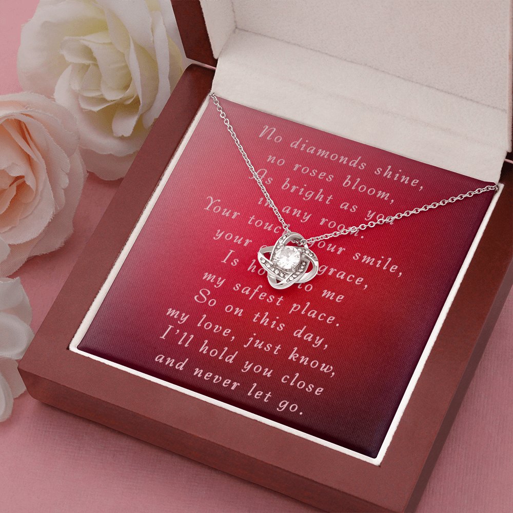 Valentine's Day Love Knot Necklace